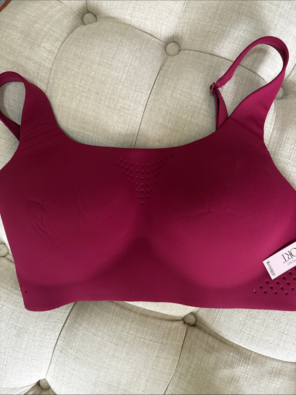 Victoria's Secret Seamless Wireless Bra - Deep Wine